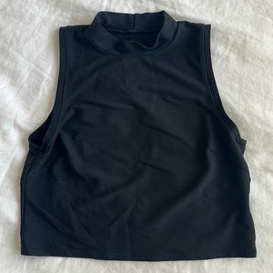 Athleta Crop Mock Neck Rashguard